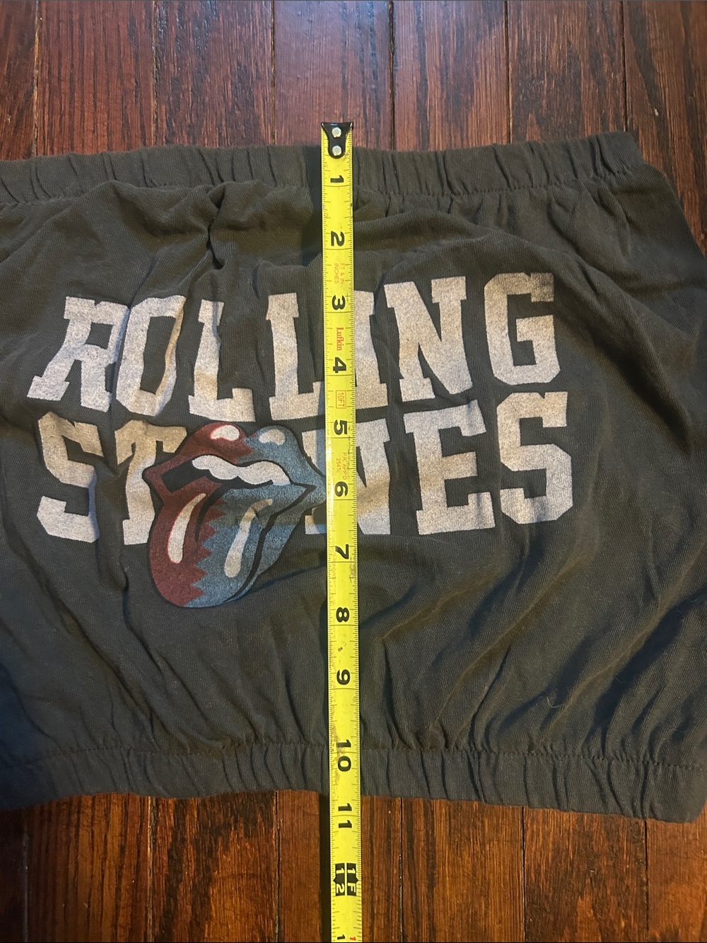 Rolling Stones Graphic Tube Top - Black with Red & Blue Tongue - Picture 4 of 4